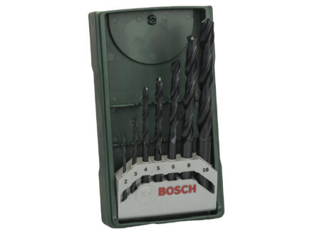 Bosch Mini X-Line forets à métaux HSS 2-10 mm set de 7 1