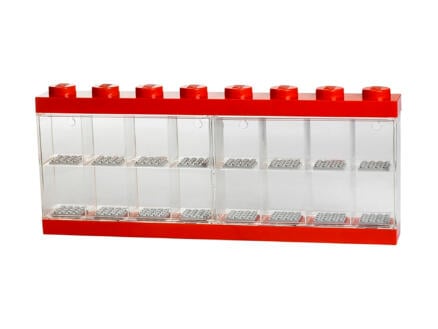 Minifigure 16 boîte de rangement rouge 1