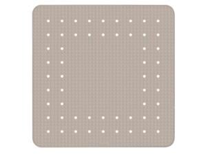 Wenko Mirasol tapis de bain antidérapant 54x54 cm taupe