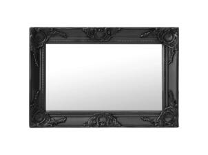 Miroir baroque 60x40 cm noir