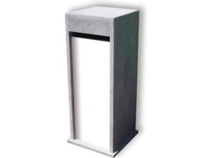 De Witte Model 59 brievenbus blauwe hardsteen