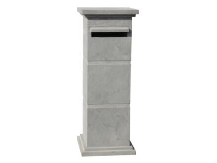 De Witte Model 8 brievenbus blauwe hardsteen