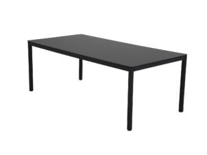Garden Plus Modena table de jardin 200x100 cm anthracite