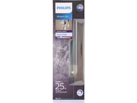 Philips Modern LED buislamp E27 6,5W wit dimbaar 1