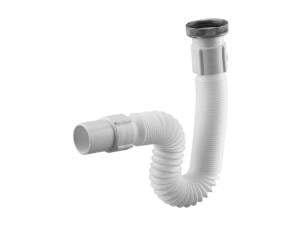 Saninstal Moduloflex siphon lavabo orientable 6/4" blanc