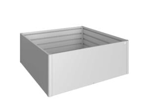 Biohort MoestuinBox moestuinbak 201x201 cm zilver metallic