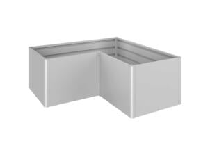 Biohort MoestuinBox moestuinbak L 201x201 cm zilver metallic