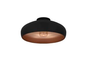 Eglo Mogano plafondlamp E27 max. 60W zwart/koper
