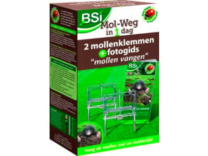 BSI Mol-Weg in 1 dag mollenklemmen 2 stuks + fotogids