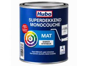 Hubo Monocouche peinture murale mat base de mélange C 0,93l