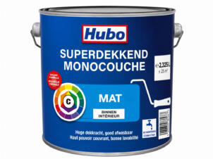 Hubo Monocouche peinture murale mat base de mélange C 2,325l