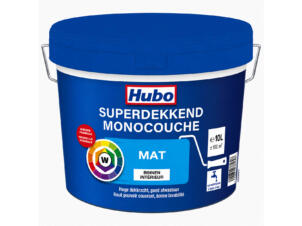 Hubo Monocouche peinture murale mat base de mélange W 10l