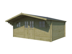 Gardenas Mont Blanc XL abri de jardin en bois 505x385x248 cm chalet imprégné