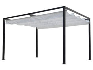 Garden Plus Moon tonnelle 400x300 cm blanc