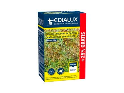 Edialux Moscide anti-mousse sur pelouses 25x40 g + 25 % gratuit