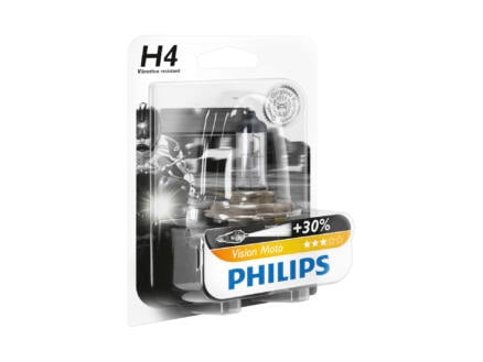 Philips Motorkoplamp MotoVision H4 12342PRBW 1