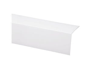 Moulure d'angle 40x40 mm 260 cm PVC blanc