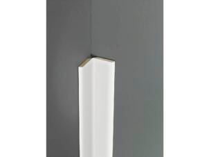Maestro Moulure pliante 50x2 mm 270cm noble crystal white 2 pièces