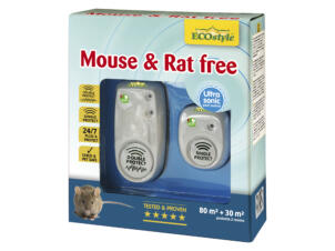 Ecostyle Mouse & Rat Free verjager 80m² + 30m² duopack