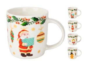 Mug de Noël porcelaine disponible en 4 modÚles