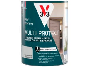 V33 Multi Protect peinture bois alu pvc 0,75l gris soie
