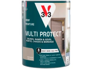 V33 Multi Protect verf hout alu pvc 0,75l beige