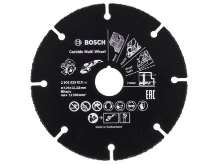 Bosch Professional Multi Wheel disque à tronçonner bois 125x1x22