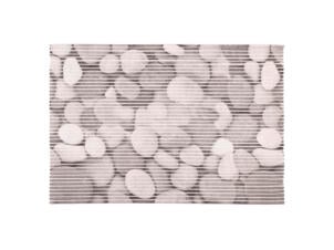 Differnz Multi tapis de bain antidérapant PVC 65x45 cm gris pierre