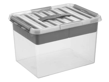 Sunware MultiBox opbergbox 22l transparant 1