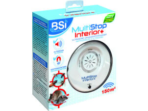 BSI MultiStop Interior+ appareil anti-nuisible à ultrasons 150m²