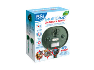 BSI MultiStop Outdoor Solar ultrasone dierenverjager