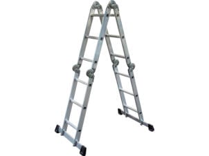 Escalo Multifold 4-in-1 vouwladder met platform 12 sporten
