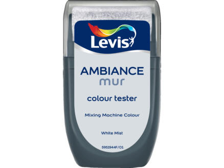Levis Mur Mat kleurtester 30ml white mist