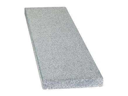 Muurdeksteen 100x25x4 cm graniet 1