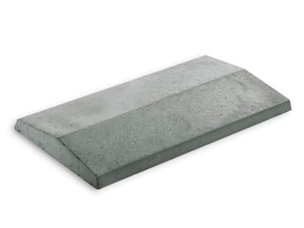 Muurdeksteen 100x40 cm 2 afwateringen beton 1