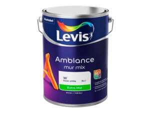 Levis Muurverf Ambiance extra mat 5l wit mengbasis