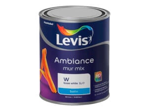Levis Muurverf Ambiance satijn 1l mix wit mengbasis