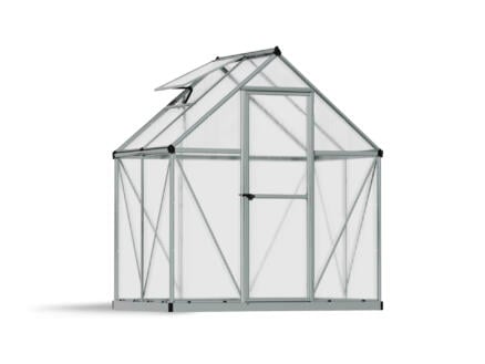 Canopia Mythos 126x185x208 cm serre polycarbonate argent