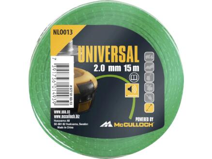 Universal NLO 013 fil pour coupe-bordures 2mm 15m 1
