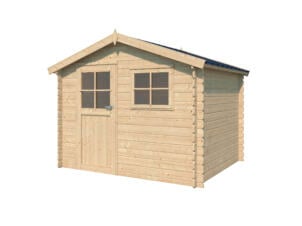 Gardenas Napels L houten tuinhuis 295x248x235 cm blokhut anticondensbescherming