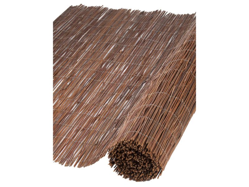 Canisse d'osier synthétique - NORTENE - 1,5 x 3 m - Gris - Hauteur 90 cm - Occultation 90% - Jardin Canisse d'osier synthétique - NORTENE - 1,5 x 3 m - Gris - Hauteur 90 cm - Occultation 90% - Jardin