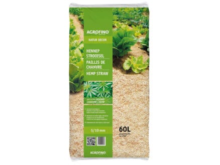 Agrofino Natur Decor paillis de chanvre 5-10 mm 60l 1