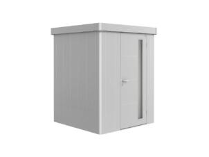 Biohort Neo 1A abri de jardin 180x180x222 cm métal argent métallique