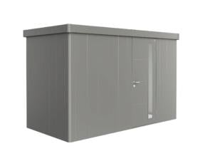 Biohort Neo 1D tuinhuis 348x180x222 cm metaal kwartsgrijs metallic