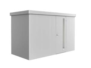 Biohort Neo 1D tuinhuis 348x180x222 cm metaal zilver metallic