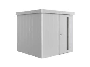Biohort Neo 2B tuinhuis 236x236x222 cm metaal zilver metallic