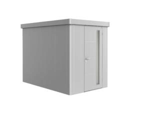 Biohort Neo 3A abri de jardin 180x292x222 cm métal argent métallique