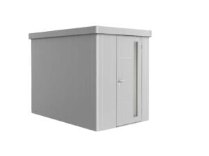 Biohort Neo 3A tuinhuis 180x292x222 cm metaal zilver metallic