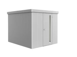 Biohort Neo 3B tuinhuis 236x292x222 cm metaal zilver metallic