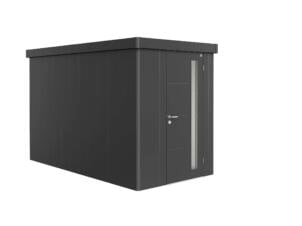 Biohort Neo 4A tuinhuis 180x348x222 cm metaal donkergrijs metallic